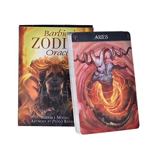 Huluda Barbieri Zodiac Oracle Tarot 26 Cards Deck Mysterious Guidance Divination Fate