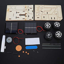 Load image into Gallery viewer, DIY Electric Solar Power Car Model Wooden Puzzle Electric Car Model Educational Toy Students Science Experiment Toy Set(#1)
