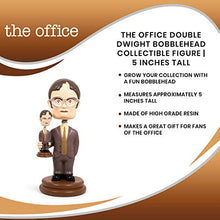 Load image into Gallery viewer, Surreal Entertainment The Office Double Dwight Resin Bobblehead | Collectible Action Figure Statue, Desk Toy Accessories | Novelty Gifts for Home Office Decor | 5 Inches Tall
