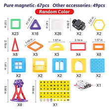 Load image into Gallery viewer, nicknack Mini Magnetic Blocks Toys Magnetic Tiles Building Blocks for Kids Baby and Toddler Gift Magnet Stacking Block Toys, 116pcs
