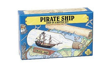 Load image into Gallery viewer, Pirate Ship in a Bottle Kit - Includes All Parts to Create a Mini Ship in a Bottle - VERY Challenging, Are You up for It?
