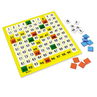 Learning Resources Hundred Number Board, Plastic