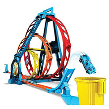 Load image into Gallery viewer, Hot Wheels Track Builder Unlimited Triple Loop Kit, Multi Color, Model:GLC96
