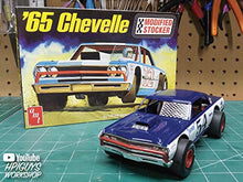 Load image into Gallery viewer, AMT 1965 Chevrolet Chevelle Stock Car - Super Detailed 1/25 Scale Model Stocker Model Kit - Comes with Decals
