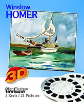 ViewMaster - Winslow Homer Paintings in 3D - 3 Reels feature 21 images - NEW