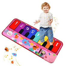 Load image into Gallery viewer, LUXJET Musical Piano Mat Toys for 1 Year Old Girl Boy, 34.4&quot; Musical Mat Toys for 2 Year Old Girls, 1-3 Year Old Toddler Toys
