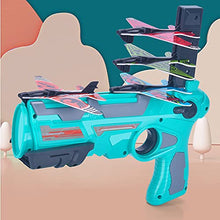 Load image into Gallery viewer, LOYALSE Airplane Toy Bubble Catapult Plane Toy Airplane Outdoor Toys,One-Click Ejection Model Foam Airplane Shooting Game
