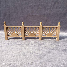 Load image into Gallery viewer, DIY Dollhouse Miniature 1:12 Scale Bar Fences Picket Fence Balusters Railing; Lot 2 Pieces
