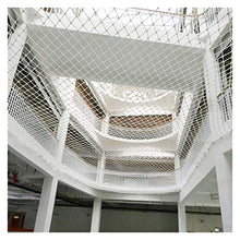 Load image into Gallery viewer, OSHA HJWMM Protective Net for Stairway, Safe Net for Balcony Windows, Garden Netting for Air Ventilation Protecting Mesh Without Drilling (Color : White-4mm, Size : W1.6&#39;xL3.2&#39;(0.5x1m))
