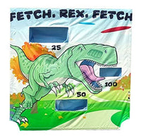 TentandTable Replacement Air Frame Game Panel | Fetch Rex | Ball and Bean Bag Toss Panel with Net | Use with Air Frame Game Frame | for Backyards, Carnivals, Schools, Birthday Parties