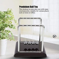 Excellent Pendulum Ball Toy Table Ornament Office for Home Decoration Kid Toy(Medium square pool)