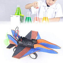Load image into Gallery viewer, Zerodis Handmade DIY Electric Aircraft Model, Assembling Airplane Kids Children Students Educational Science Experiment Toy Set(Airplane)

