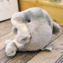 Load image into Gallery viewer, Mini Stuffed Forest Animal Plush Toys | Bedtime Stuffed Animals Cute Plush Toy Gifts for Girls Boys Kids (Dolphin Gray,9inch/23cm)
