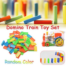 Load image into Gallery viewer, Domino Train, Domino Blocks Set, Kids Dominos Train Toy, Domino Train Set for Boys Girls Gifts Xmas Gifts
