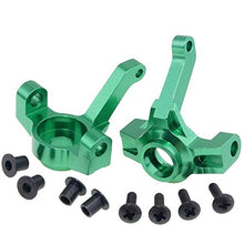 Load image into Gallery viewer, Toyoutdoorparts RC 180002 (18004) Green Aluminum Steering Hub L/R for HSP 1:10 Rock Crawler
