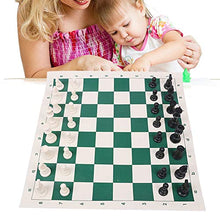 Load image into Gallery viewer, Checkers Set Shoulder Straps Portable Outdoor Sports International Chess Set Gift Traditional Family Party Table Plastic Pieces Travel Adults Chess Pieces (Color : S)
