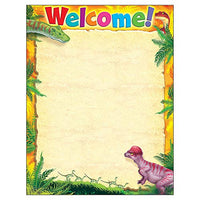 Trend Enterprises Inc Welcome Discovering Dinosaurs Learning Chart