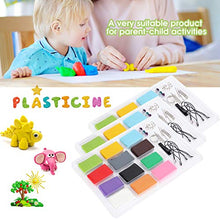 Load image into Gallery viewer, Velaurs Plasticine, Bright Kid Clay Toys, 3 Sets Safe for Children DIY Hand-Made Toys Kids Entertainment
