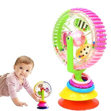 Load image into Gallery viewer, ACHICOO Baby Rattle Toys Creative Rotating Windmill Tricolor Ferris Wheel with Sucker Baby Chair Stroller Toy Gag Gifts for Kids
