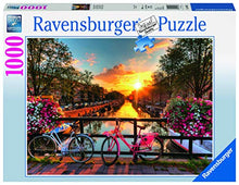 Load image into Gallery viewer, Ravensburger Bicycles in Amsterdam 1000 Piece Jigsaw Puzzle for Adults - Every Piece is Unique, Softclick Technology Means Pieces Fit Together Perfectly
