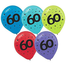 Load image into Gallery viewer, &quot;60&quot; Printed Latex Balloons, Party Favor
