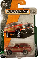 Matchbox 2018 MBX Road Trip 22/35 - Jeep Wagoneer (Red)