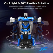 Load image into Gallery viewer, Zahooy Police RC Car Robot for Kids,Remote Control Transforming Robot Car Toy,One Key Deformation Robot Car,One-Button Auto Demo&amp;360 Rotate Speed Drifting &amp;Rechargable for Boys Girls Adult Gifts

