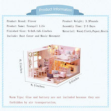 Load image into Gallery viewer, Flever Dollhouse Miniature DIY House Kit Creative Room with Loft Apartment Scene for Romantic Artwork Gift (Tranquil Life)
