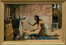 Load image into Gallery viewer, John Weguelin The Obsequies of an Egyptian Cat Jigsaw Puzzle Adult Wooden Toy 1000 Piece
