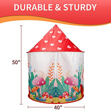 Load image into Gallery viewer, Mushroom Kids Play Tent Space Themed Indoor Play Children House for Boys and Girls (Mushroom)
