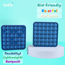 Load image into Gallery viewer, All-New Totti Pop Fidget Toy Satisfying Big Push it Bubble Fidget Sensory Toy Stress and Anxiety Relief Novelty Gift for Both Children and Adults | Square, Blue
