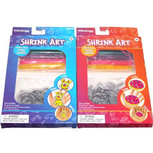 Load image into Gallery viewer, DollarItemDirect Inkology Shrink Art 16 Shapes 4 Markers, Case of 12
