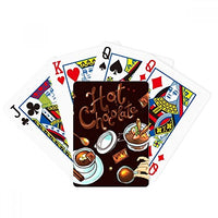 DIYthinker Hot Chocolate Desserts Drink France Poker Playing Card Tabletop Board Game Gift