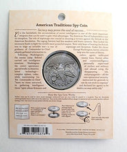 Load image into Gallery viewer, American Traditions Spy Coin - Iron with Antique Tin Plating
