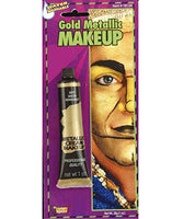 Forum Novelties Party Supplies Unisex-Adults Makeup-Tube-Gold Metallic, Gold, Standard, Multi