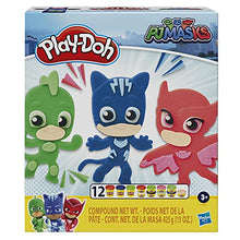 Load image into Gallery viewer, Play-Doh PJ Masks Hero Set Arts and Crafts Activity Toy for Kids 3 Years and Up with 12 Cans of Non-Toxic Modeling Compound
