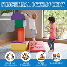 Load image into Gallery viewer, ECR4Kids SoftZone Climb and Crawl Activity Play Set, Lightweight Foam Shapes for Climbing, Crawling and Sliding, Safe Foam Playset for Toddlers and Preschoolers, 5-Piece Set, Primary
