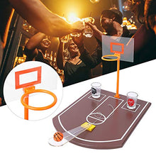 Load image into Gallery viewer, Mini Table Basketball Drinking Game Acrylic Board Innovative Friends Family Sport Game for Bar Party Entertainment Fun Sports Novelty Toy Indoor/Outdoor
