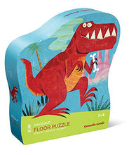 Load image into Gallery viewer, Crocodile Creek - Dinosaur - 36 Piece Jigsaw Floor Puzzle with Heavy-Duty Box for Storage, Large 20&quot; x 27&quot; Completed Size, Designed for Kids Ages 3 Years and up
