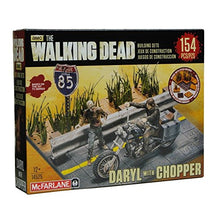Load image into Gallery viewer, McFarlane Toys Building Sets -The Walking Dead TV Daryl Dixon with Chopper Building Set
