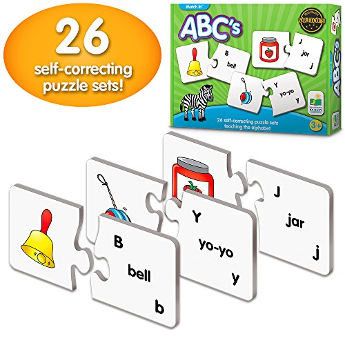 The Learning Journey Match It! - ABCs - Preschool Toys & Gifts for Boys & Girls Ages 3 and Up - Award Winning Puzzle