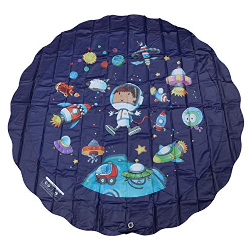 jojofuny Water Play Sprinklers & Play Mat 67 Inflatable Outdoor Water Toys Wading Pool pad for Toddlers Children Boys Girls Playing