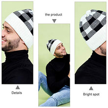 Load image into Gallery viewer, NUOBESTY 2Pcs Parent-Child Knit Hat Mother Child Daughter Son Winter Hat Family Beanie Cap for Winter Outdoor
