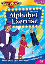 Load image into Gallery viewer, 5 Pack ROCK N LEARN ALPHABET EXERCISE DVD

