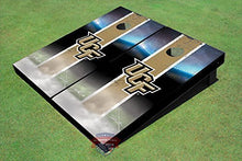 Load image into Gallery viewer, University of Central Florida Field Long Strip Matching Gold Themed Cornhole Boards
