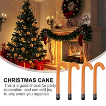 Load image into Gallery viewer, BESPORTBLE 6Pcs Christmas Inflatable Candy Canes Christmas Holiday Party Candy Canes Decorations
