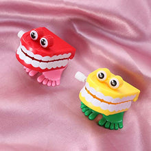 Load image into Gallery viewer, SOIMISS 2 Pcs Colorful Plastic Wind-up Walking Babbling Chattering Teeth Toys with Eyes Gifts Lovely Children Toys Early Education Tools (Random Color)
