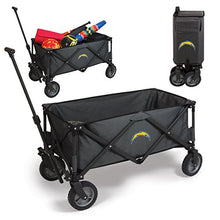 Load image into Gallery viewer, NFL Los Angeles Chargers Adventure Wagon Folding Wagon - Wagon Cart - Sport Utility Wagon - Beach Wagon Collapsible

