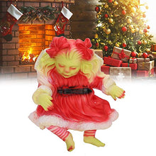 Load image into Gallery viewer, eecoo Christmas Simulated Cartoon Doll Latex Baby Toy for Kid Toddler Boys Girls Gift Decoration to Introduce The Children to Christmas Customs (Girls)
