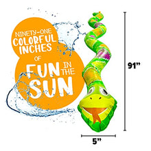 Load image into Gallery viewer, Splashin&#39;kids Outdoor Snake Sprinkler Summer Blast Toddler Water Toys for Children Infants Boys Girls and Kids Perfect Outside Inflatable Water Park for Backyard Fun
